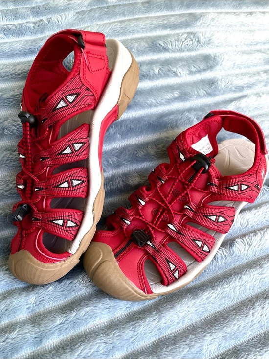 Dannto Shoes - Dannto Women's Outdoor Sport Sandals Red Size 37
